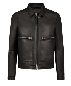 Tom Ford Contrast Zip Blouson Jacket
