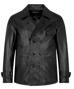 Tom Ford Peacoat Leather Jacket