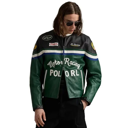 Leather Café Racer Jacket