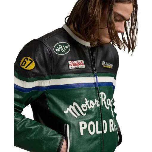 Leather Café Racer Jacket