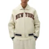 Kith & Avirex For The New York Knicks Icon Jacket Front