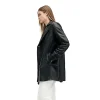 AllSaints Black Kessler Coat