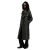 AllSaints Black Neo Trench Coat
