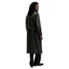 AllSaints Black Neo Trench Coat