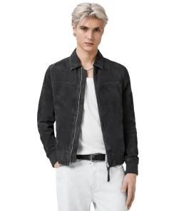 AllSaints Grey Rashford Jacket