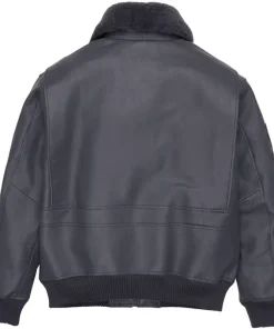 Men's Avirex Ghost Gray G-1 Bomber Jacket