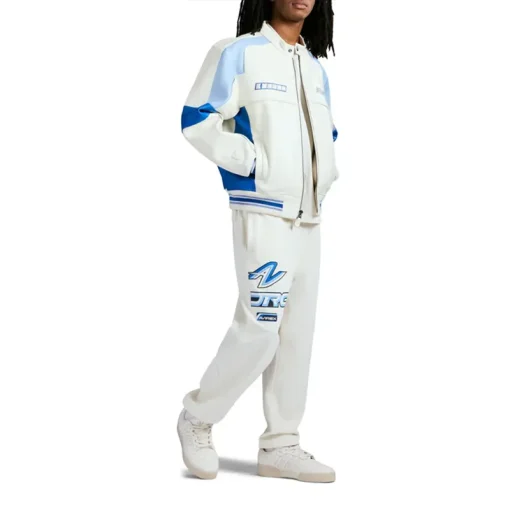 White Men's Avirex Off Shore Racing Jacket