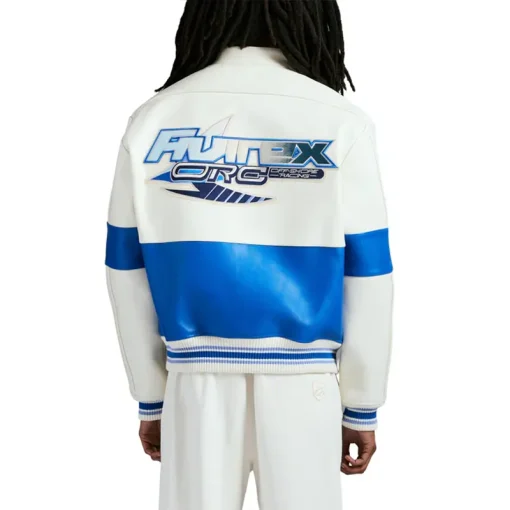 Men's Avirex White Off Shore Racing Jacket