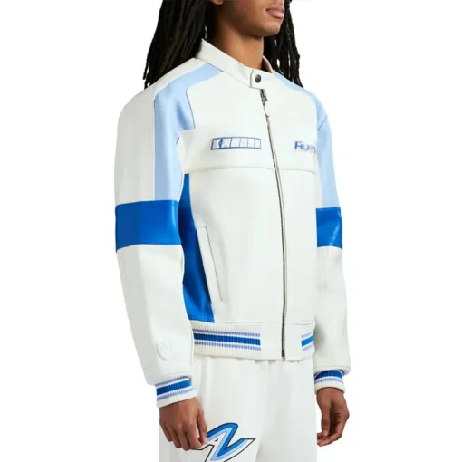 Men's Avirex Off White Shore Racing Jacket