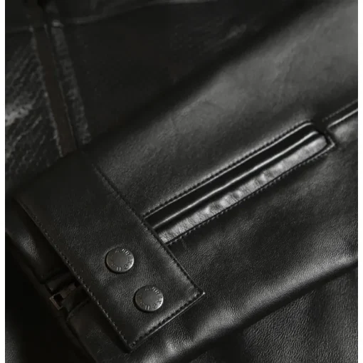 Men's Black Avirex Out Racing Jacket