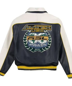Men's Avirex USA Soccer Leather Jacket