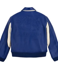 Men's Avirex Super Spider Blue Racer Jacket