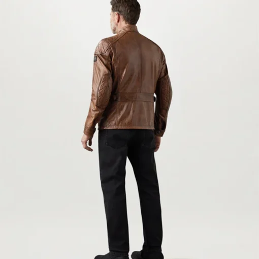 Turner Motorcycle Leather Jacket - Image 3