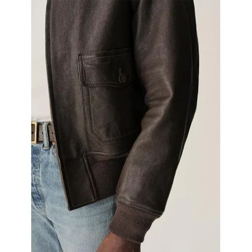Men's Buck Mason Skymaster Black G-1 Flight Jacket