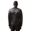 McLaren F1 Team Leather Biker Jacket off white