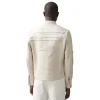 McLaren F1 Team Leather Biker Jacket off white