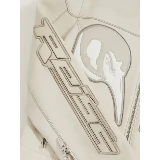McLaren F1 Team Leather Biker Jacket - Image 12