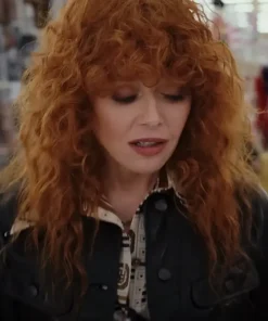Natasha Lyonne Poker Face Season 2 Leather Jacket