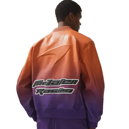 McLaren F1 Team Ombré Leather Jacket