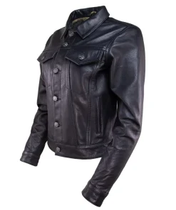 Schott NYC Trucker Jacket-Black
