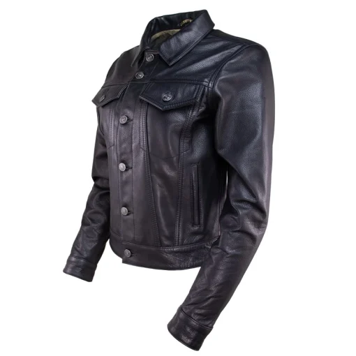 Schott NYC Trucker Jacket-Black