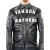Men's Vanson 74th Anniversary Edition Black Leather Jacket
