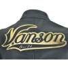 Men's Vanson Anniversary Edition Leather Black Jacket
