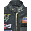 Men's Vanson Anniversary Black Edition Leather Jacket