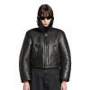 Women's Aviator Jacket in Black