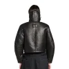 Women's Aviator Jacket in Black