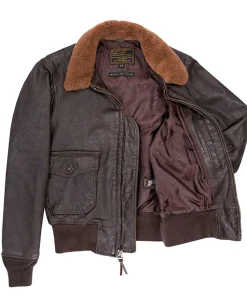 Men’s Heritage Leather Aviator Jacket