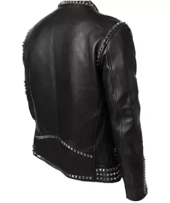 Street Fit Studded Motorcycle Leather Jacket