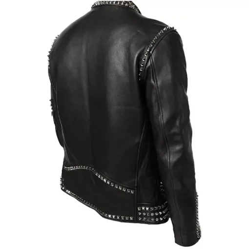 Street Fit Studded Motorcycle Leather Jacket