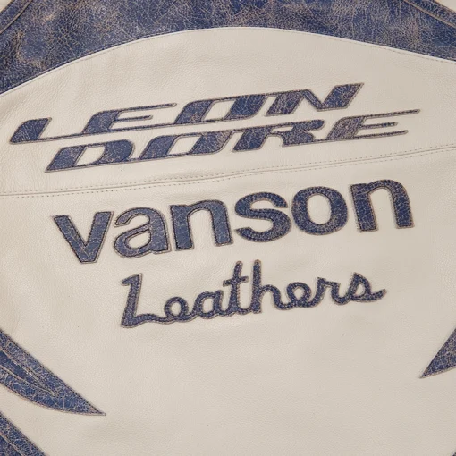 Aime Leon Dore Vanson Unisex Distressed Moto Jacket