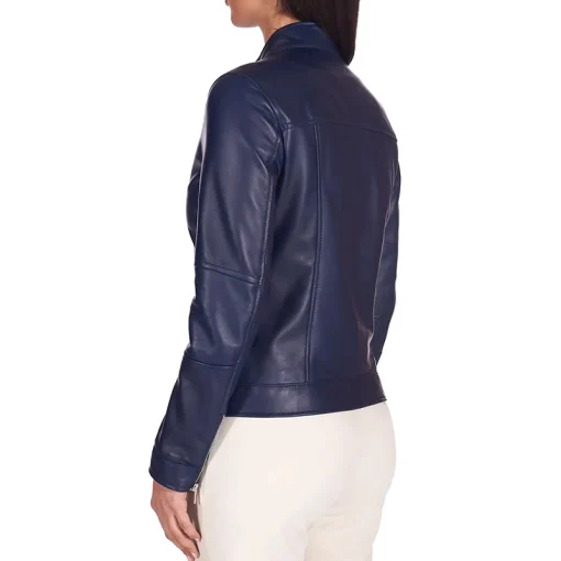 Women’s Genuine Leather Motorcycle Jacket