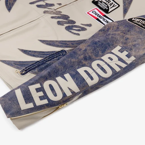 Aime Leon Dore Vanson Premium Moto Leather Jacket
