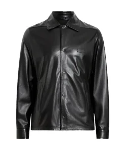 AllSaints Black Arlington Jacket