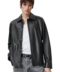 AllSaints Black Arlington Jacket