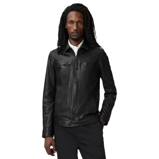 AllSaints Black Luck Jacket