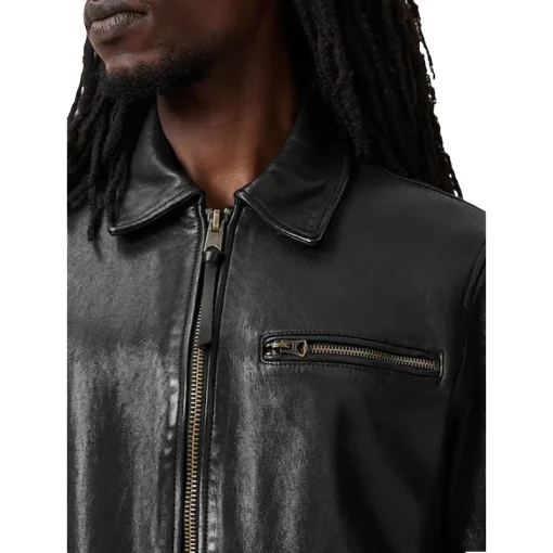 AllSaints Black Miller Jacket