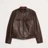 Banana Republic Leather Biker Jacket