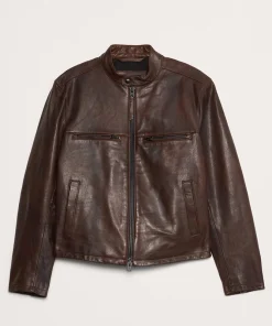 Banana Republic Leather Biker Jacket