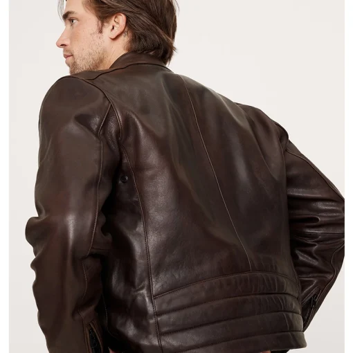 Banana Republic Leather Biker Jacket-Unisex