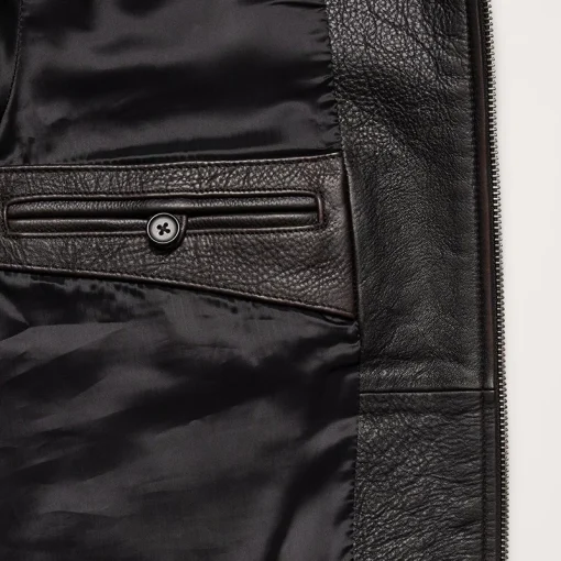 Banana Republic Leather Bomber Jacket