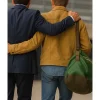 Brad Pitt F1 The Movie 2025 Sonny Hayes Brown Suede Jacket