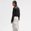 Coach Heritage Cropped Shrunken Jacket