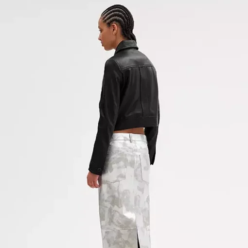 Coach Heritage Cropped Shrunken Jacket