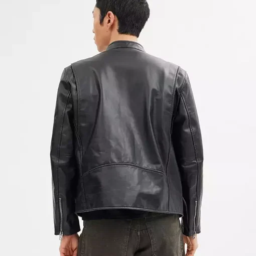 Coach Leather Racer Jacket Unisex