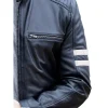 Lakeland Leather Brown Charlie II Racer Jacket