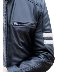 Lakeland Leather Brown Charlie II Racer Jacket